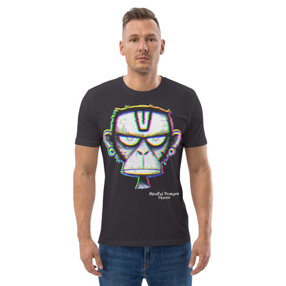 Angry Ape - Trippy Eye-Catching Energetic Ape Sketch - Perfect Gift or Present for Yourself or a Loved One.