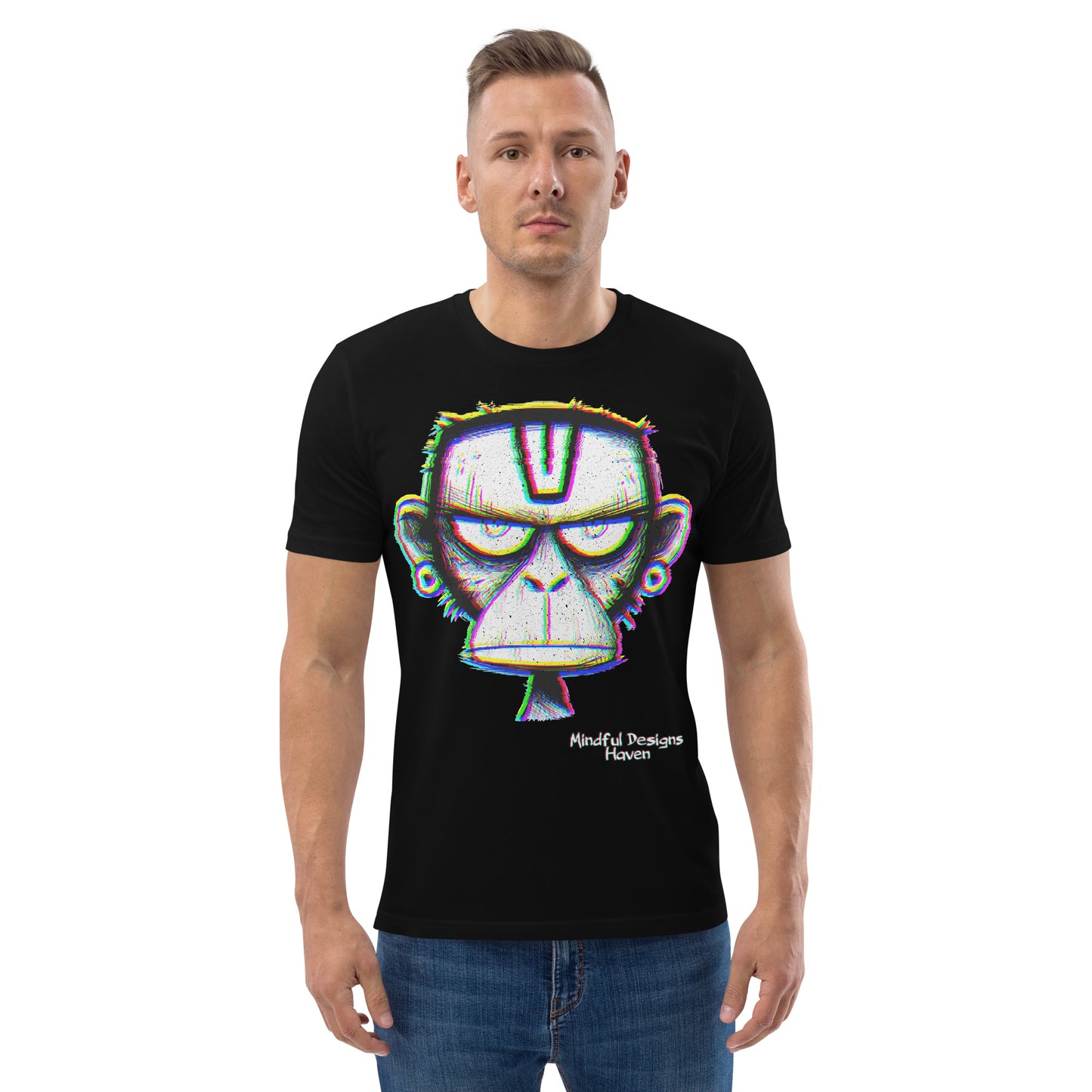 Angry Ape - Trippy Eye-Catching Energetic Ape Sketch - Perfect Gift or Present for Yourself or a Loved One.
