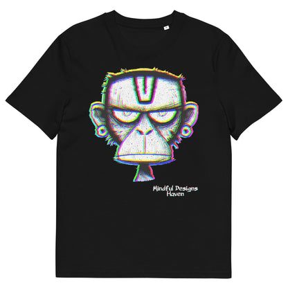 Angry Ape - Trippy Eye-Catching Energetic Ape Sketch - Perfect Gift or Present for Yourself or a Loved One.