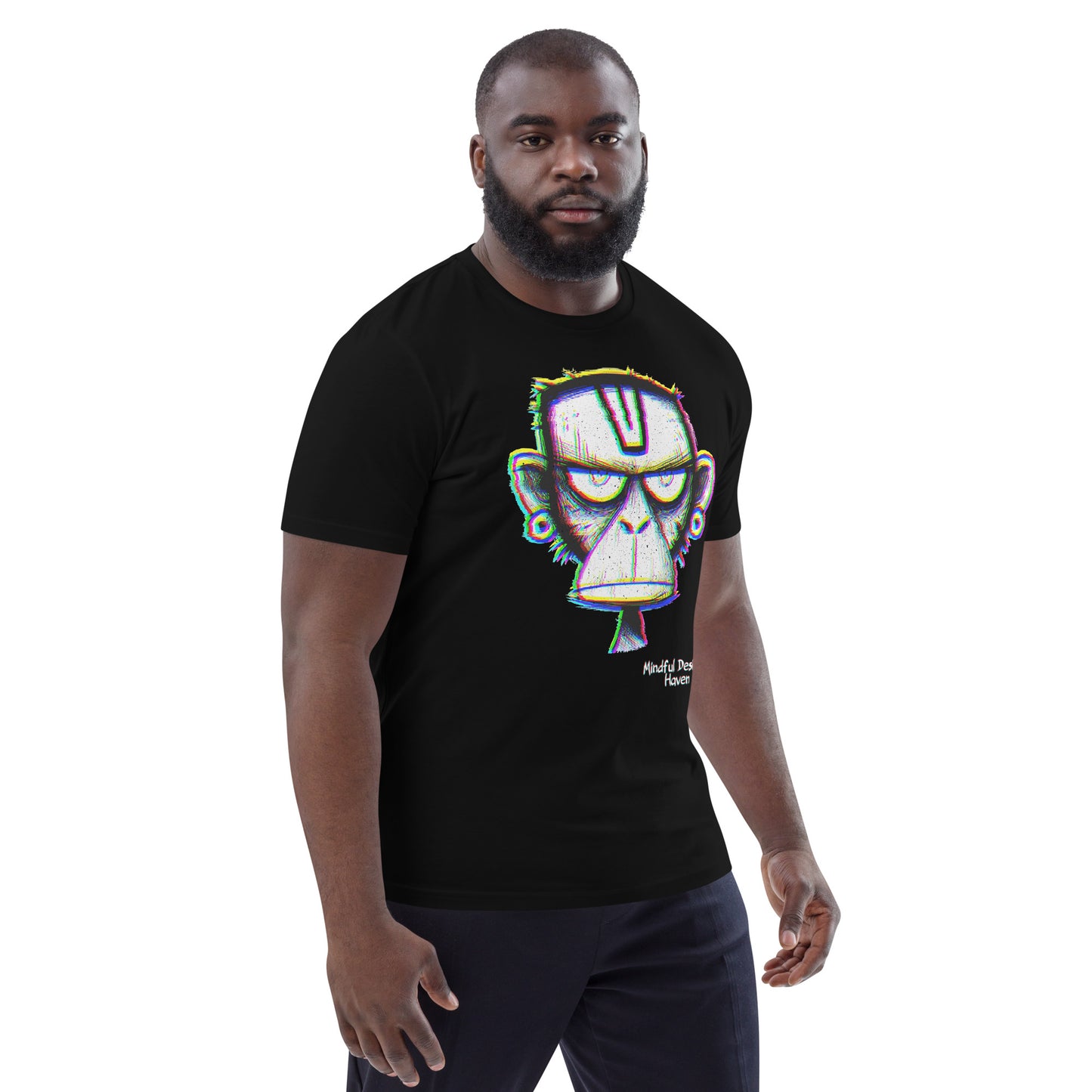 Angry Ape - Trippy Eye-Catching Energetic Ape Sketch - Perfect Gift or Present for Yourself or a Loved One.