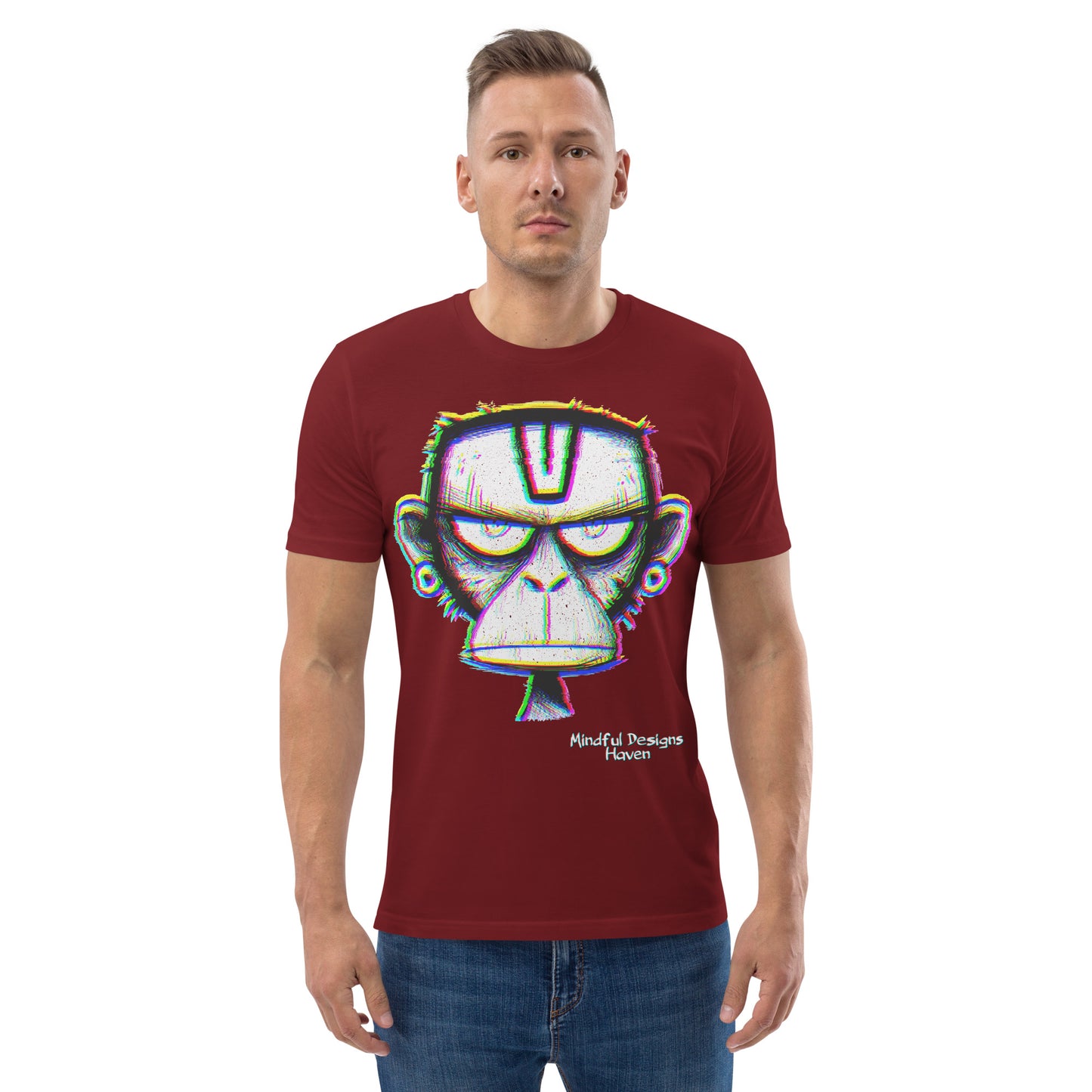 Angry Ape - Trippy Eye-Catching Energetic Ape Sketch - Perfect Gift or Present for Yourself or a Loved One.