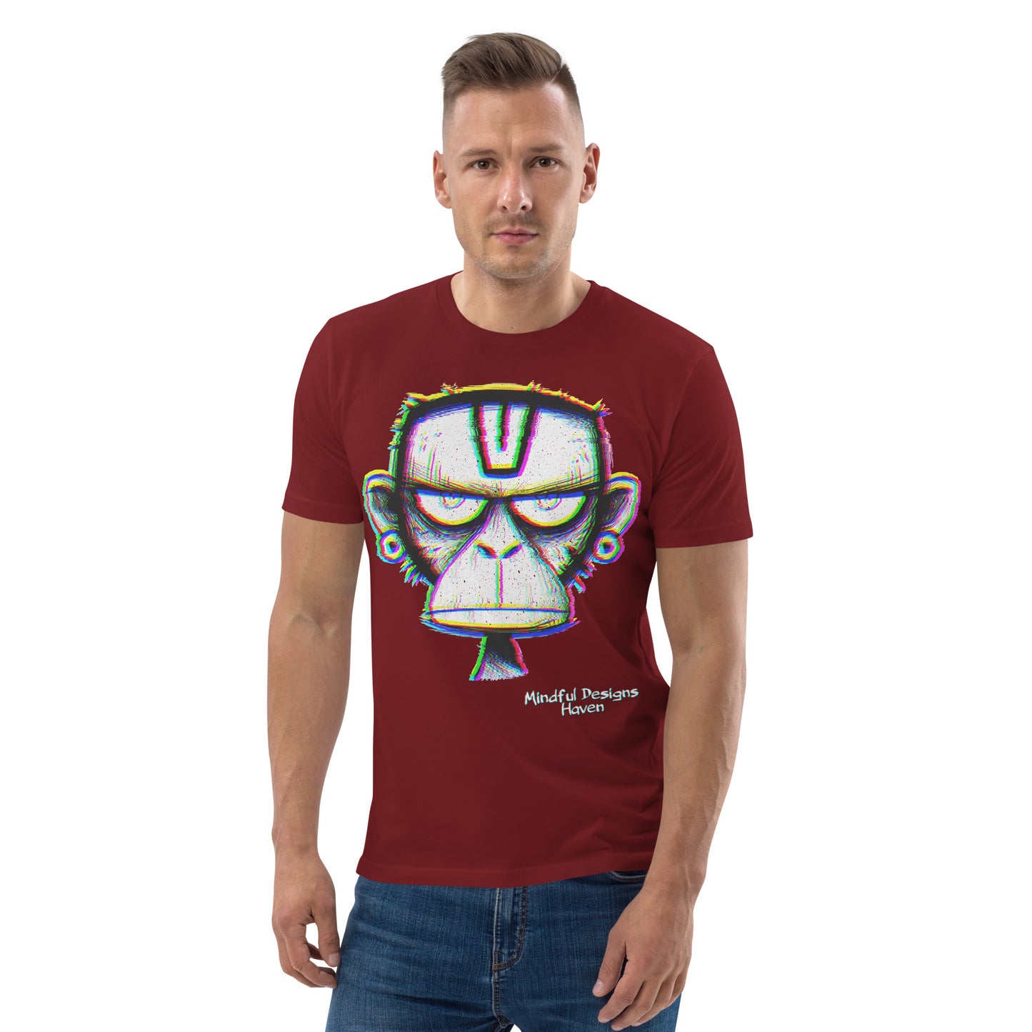 Angry Ape - Trippy Eye-Catching Energetic Ape Sketch - Perfect Gift or Present for Yourself or a Loved One.