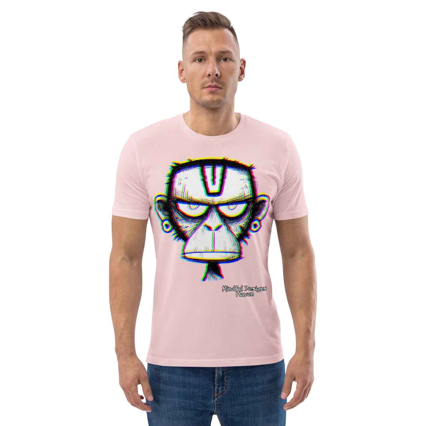 Angry Ape - Trippy Eye-Catching Energetic Ape Sketch - Perfect Gift or Present for Yourself or a Loved One.