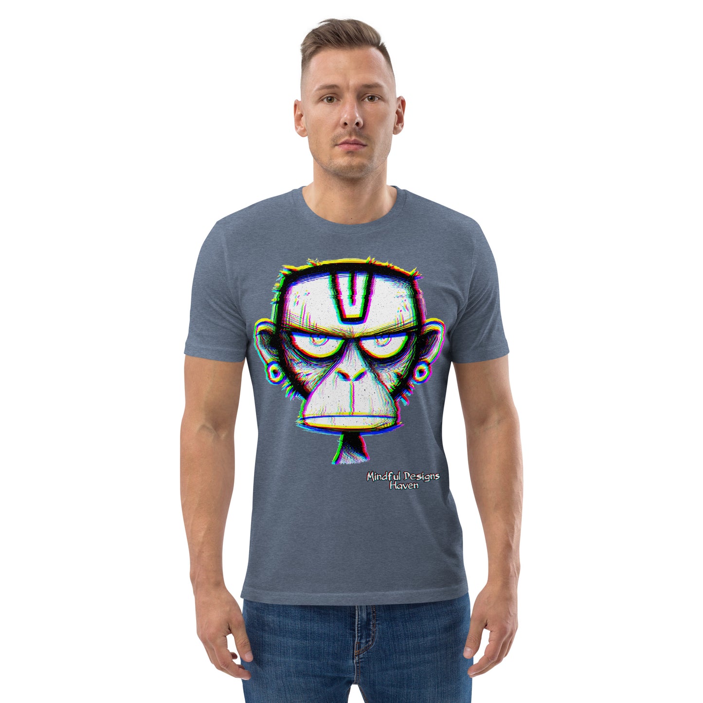 Angry Ape - Trippy Eye-Catching Energetic Ape Sketch - Perfect Gift or Present for Yourself or a Loved One.