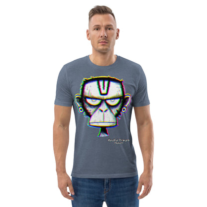 Angry Ape - Trippy Eye-Catching Energetic Ape Sketch - Perfect Gift or Present for Yourself or a Loved One.