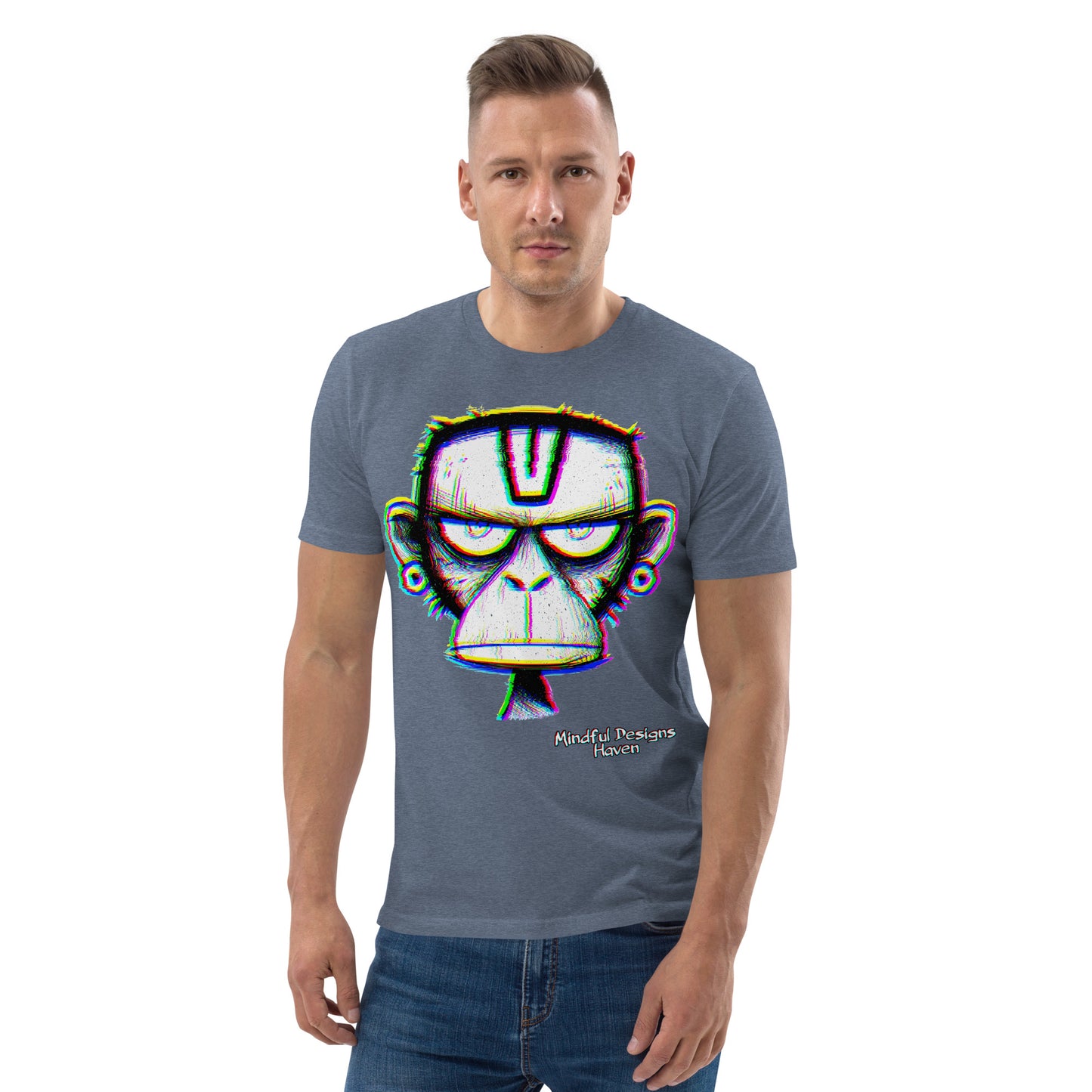 Angry Ape - Trippy Eye-Catching Energetic Ape Sketch - Perfect Gift or Present for Yourself or a Loved One.