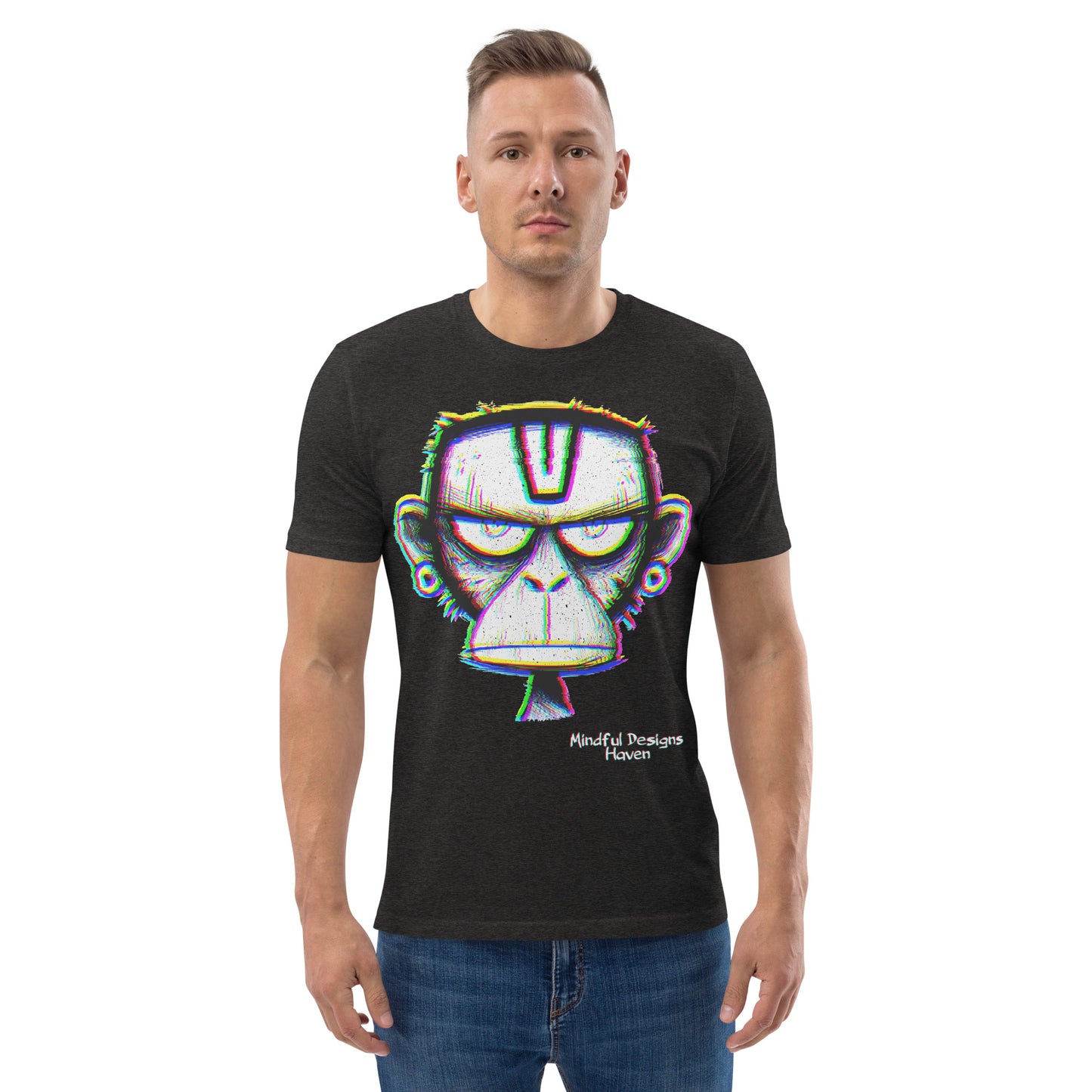 Angry Ape - Trippy Eye-Catching Energetic Ape Sketch - Perfect Gift or Present for Yourself or a Loved One.