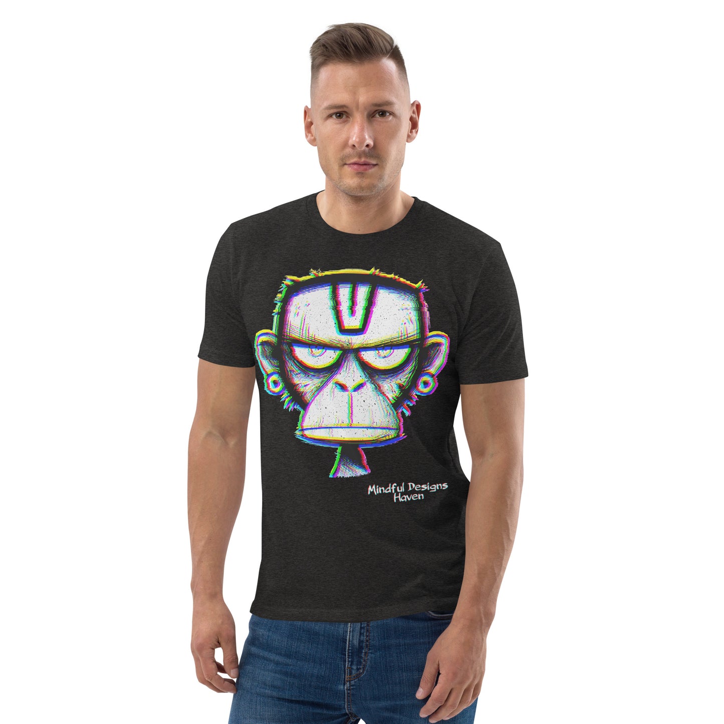 Angry Ape - Trippy Eye-Catching Energetic Ape Sketch - Perfect Gift or Present for Yourself or a Loved One.