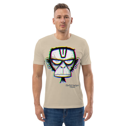 Angry Ape - Trippy Eye-Catching Energetic Ape Sketch - Perfect Gift or Present for Yourself or a Loved One.