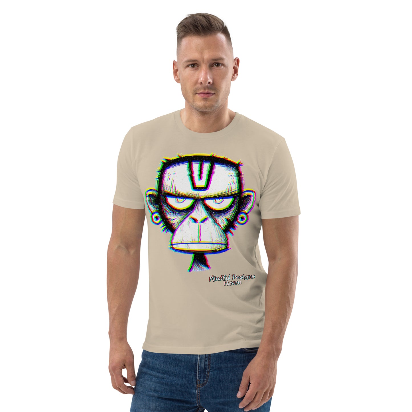 Angry Ape - Trippy Eye-Catching Energetic Ape Sketch - Perfect Gift or Present for Yourself or a Loved One.