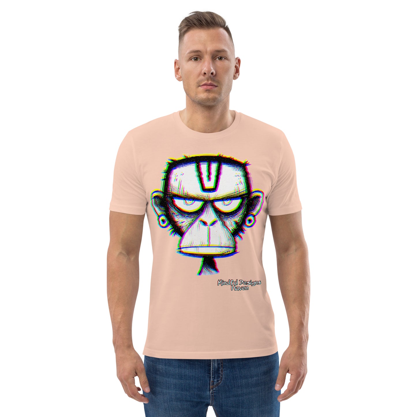 Angry Ape - Trippy Eye-Catching Energetic Ape Sketch - Perfect Gift or Present for Yourself or a Loved One.