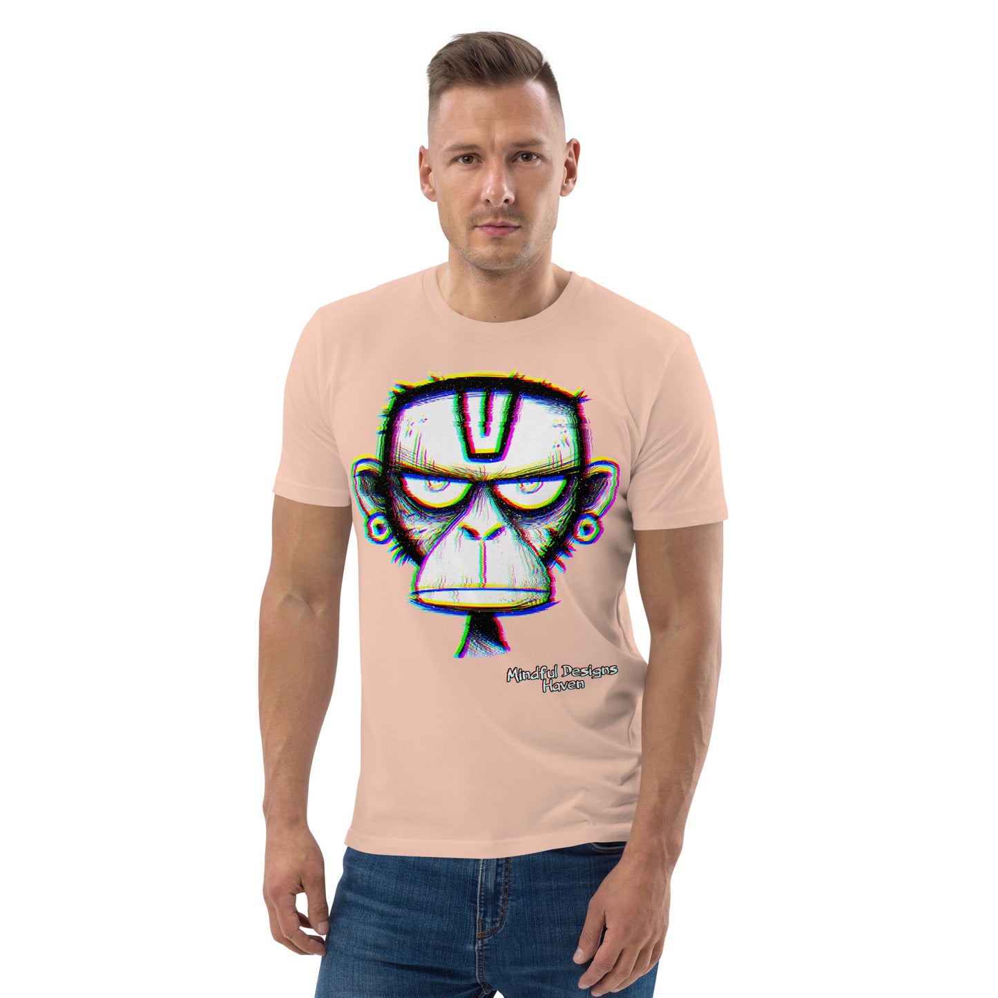 Angry Ape - Trippy Eye-Catching Energetic Ape Sketch - Perfect Gift or Present for Yourself or a Loved One.