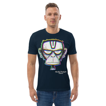 Angry Ape - Trippy Eye-Catching Energetic Ape Sketch - Perfect Gift or Present for Yourself or a Loved One.