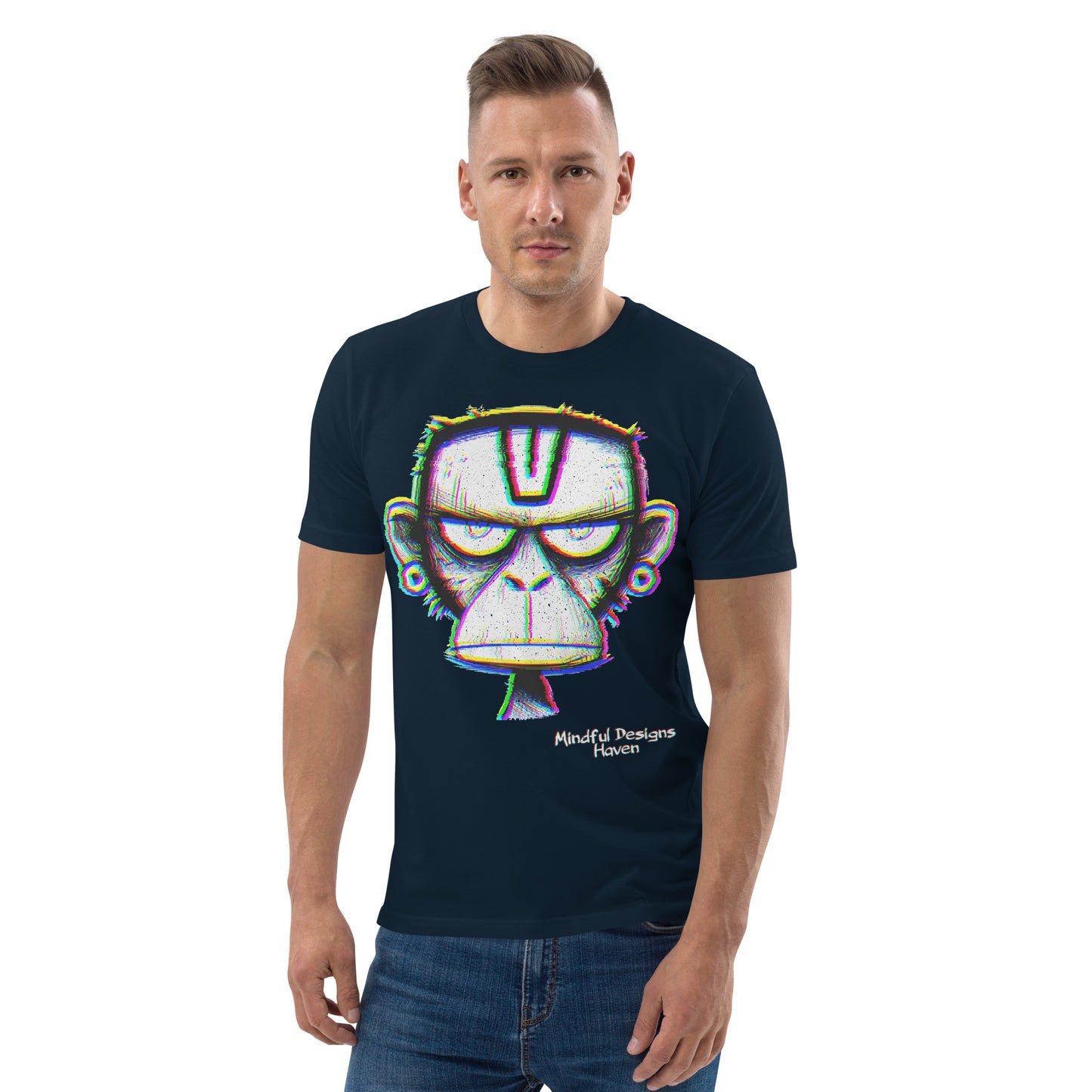 Angry Ape - Trippy Eye-Catching Energetic Ape Sketch - Perfect Gift or Present for Yourself or a Loved One.