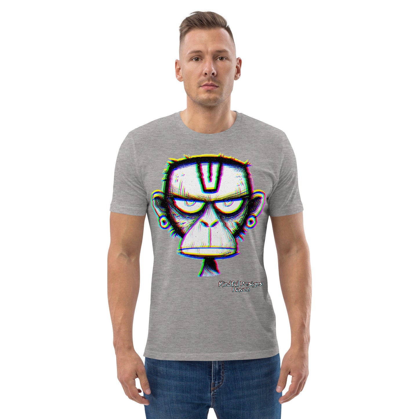 Angry Ape - Trippy Eye-Catching Energetic Ape Sketch - Perfect Gift or Present for Yourself or a Loved One.