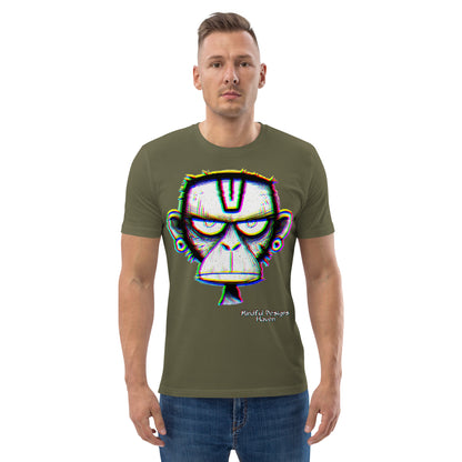 Angry Ape - Trippy Eye-Catching Energetic Ape Sketch - Perfect Gift or Present for Yourself or a Loved One.