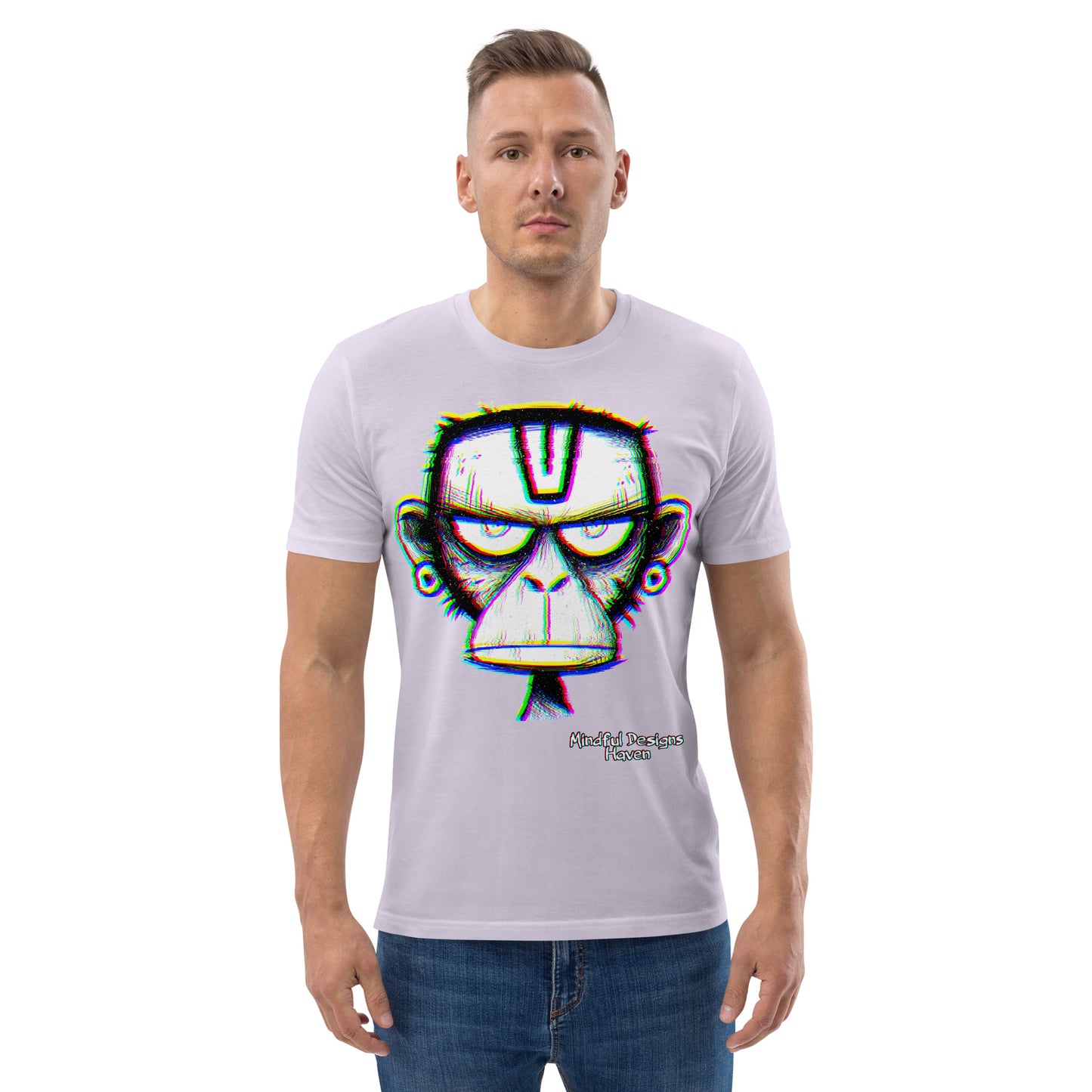 Angry Ape - Trippy Eye-Catching Energetic Ape Sketch - Perfect Gift or Present for Yourself or a Loved One.