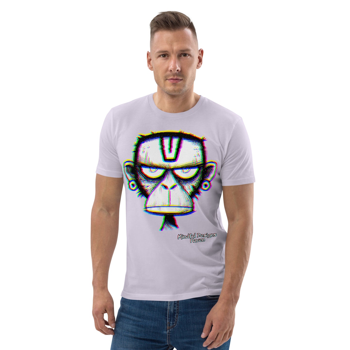Angry Ape - Trippy Eye-Catching Energetic Ape Sketch - Perfect Gift or Present for Yourself or a Loved One.
