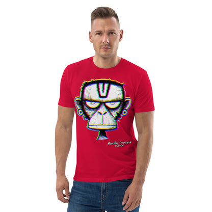Angry Ape - Trippy Eye-Catching Energetic Ape Sketch - Perfect Gift or Present for Yourself or a Loved One.