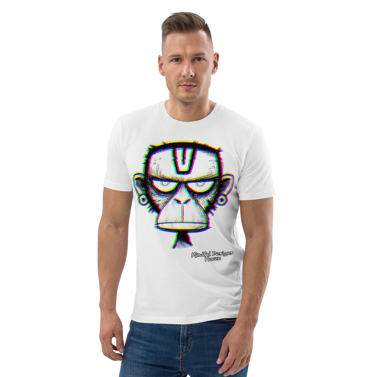 Angry Ape - Trippy Eye-Catching Energetic Ape Sketch - Perfect Gift or Present for Yourself or a Loved One.