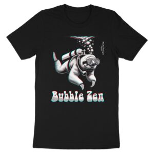 Bubble Zen Scuba Sloth T-Shirt