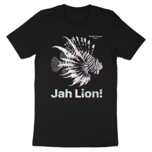 Jah Lionfish Reggae Vibe Graphic T-Shirt