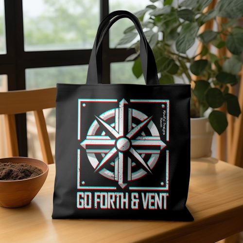 MYDESIGNS CANVAS TOTE BAG LIFESTYLE